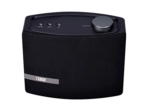 Wi-Fi & Bluetooth Multi-Room Speaker with Amazon Alexa Voice Control — Smart Speaker, Naxa