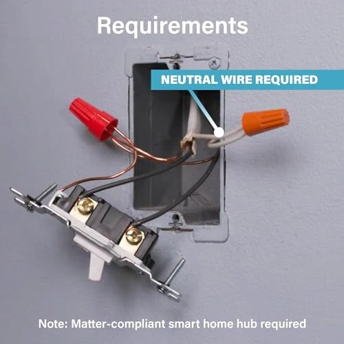 Wi-Fi Matter Smart Switch — Smart Switch, Legrand