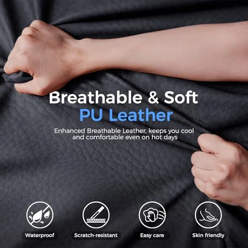 Big and Tall Gaming Chair with Foot Rest, Ergonomic Pocket Spring Lumbar Support, High Back 3D Saddle Shaped Cushion — Smart Chairs, GTRACING