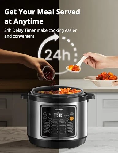 Pressure Cooker with 16 Cooking Functions — Multicooker, COMFEE'
