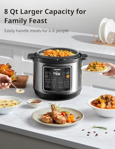 Pressure Cooker with 16 Cooking Functions — Multicooker, COMFEE'