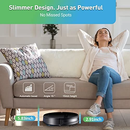 Robot Vacuum and Mop Combo — Robot Vacuum, Kilgone