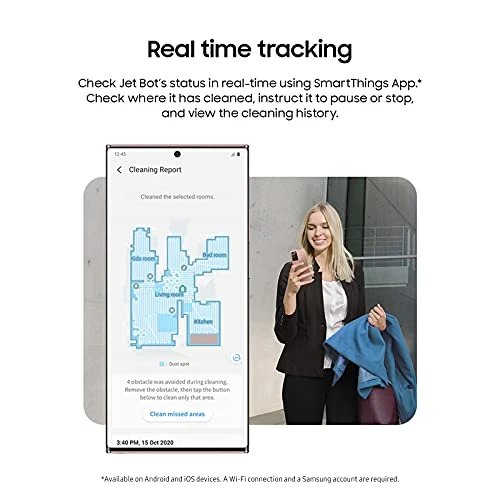 Robot Vacuum Cleaner with Clean Station — Robot Vacuum, Samsung