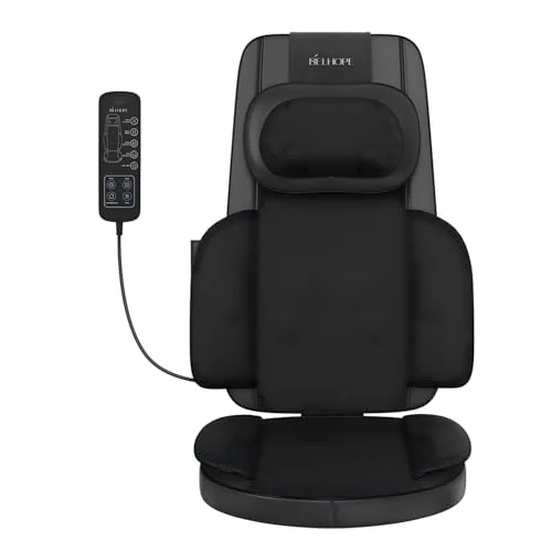 Shiatsu Neck and Back Massager with Heat — Massage Chairs, belhope