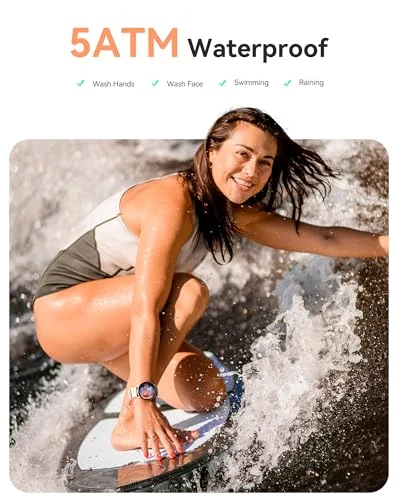 Waterproof Pedometer Watch — Fitness Tracker, AGPTEK