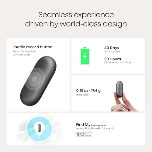 AI Voice Recorder and Notetaker — Translator Device, Plaud