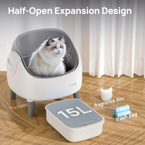 Automatic Cat Litter Box — Self-Cleaning Litter Box, ZeaCotio