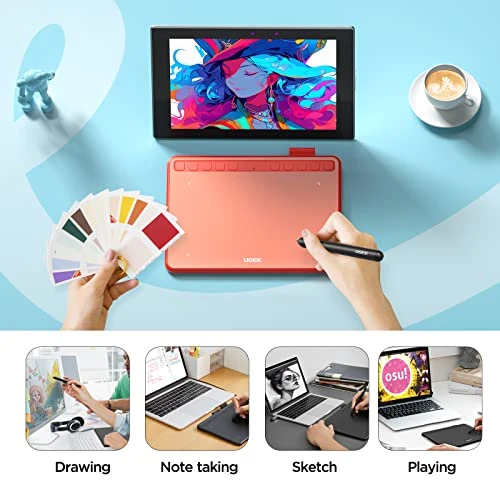 Battery-Free Stylus — Drawing Tablet, UGEE