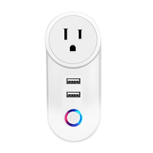 Dual Mode WiFi Smart Plug with 3 Outlets and USB — Smart Plug, Yvvpiupu