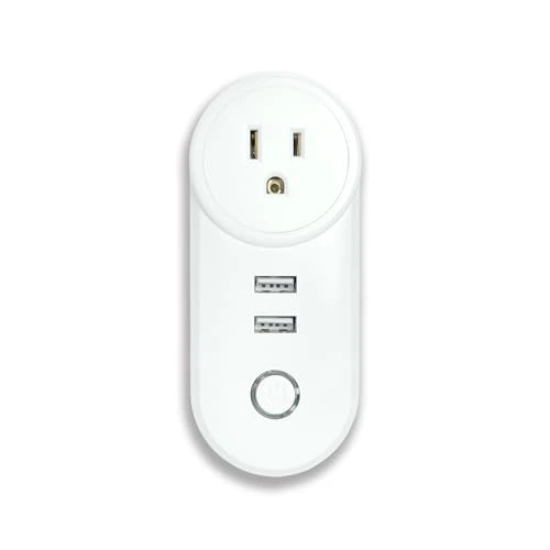 Dual Mode WiFi Smart Plug with 3 Outlets and USB — Smart Plug, Yvvpiupu