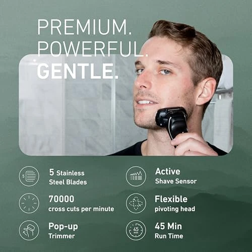 Electric Razor with Pop-Up Trimmer, Panasonic