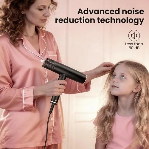 Foldable Travel Hair Dryer with Diffuser, Surfit