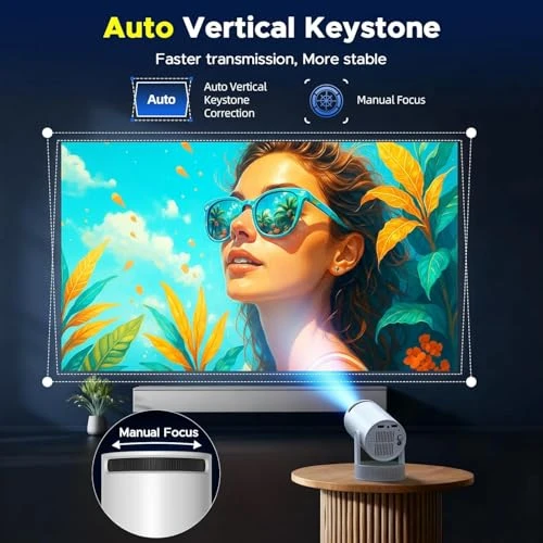 Portable Projector — Smart Projector, HOTPEAK