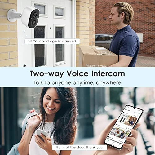 Security Cameras Wireless Outdoor 4 Pack — Security Camera, GMK