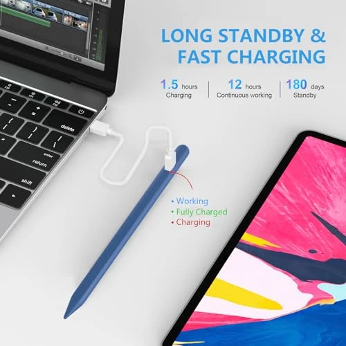 Stylus Pen with Palm Rejection and Fast Charging — Drawing Tablet, COO