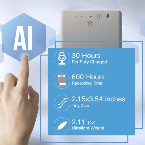 Voice Recorder with AI Transcription and Summarization, Luowice