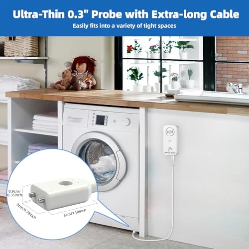 Water Leak Detector 5 Pack — Water Shut Off Valve, KERUI