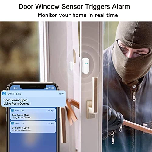 WiFi Door Window Sensor Detector — Smart Home Security, Gaoducash