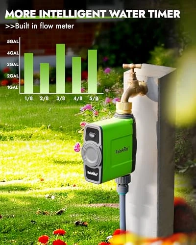 WiFi Water Timer for Garden Hose — Hose Timers, RainPoint