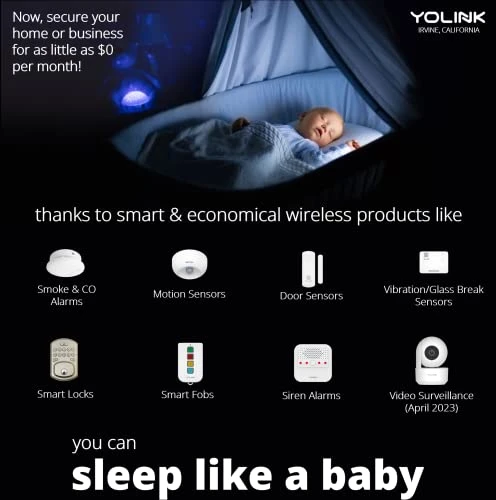 Wireless Smart Motion Detector — Motion Sensor, YoLink