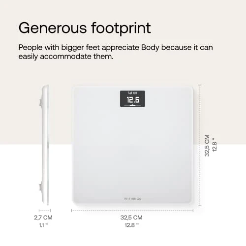 Digital Wi-Fi Smart Scale with Automatic Smartphone App Sync — Smart Scale, Withings