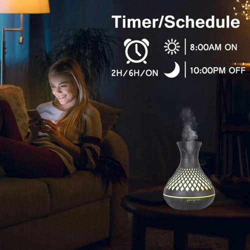 Essential Oil Diffuser — Essential Oil Diffuser, SAIHGUUI