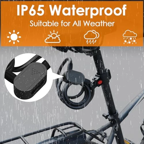 Fingerprint Bike Lock with Keys — Smart Lock, Eseesmart