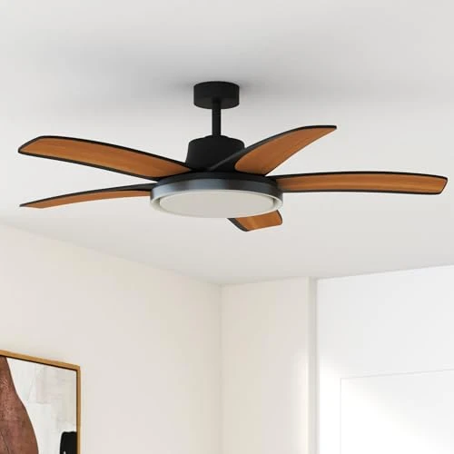 Low Profile Ceiling Fan with Lights — Smart Fan, Dreo