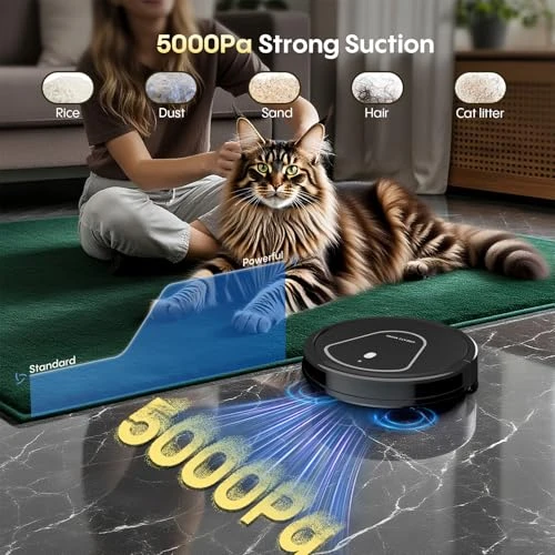 Robot Vacuum and Mop Combo — Robot Vacuum, Bagotte