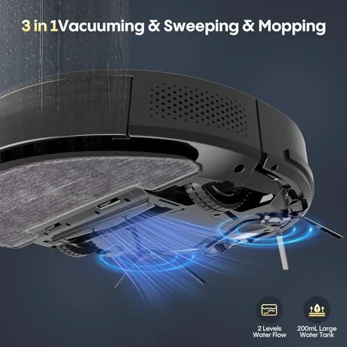 Robot Vacuum and Mop Combo — Robot Vacuum, Bagotte