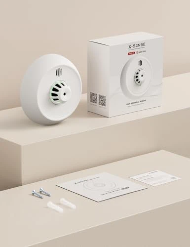 Smart Heat Alarm with 10-Year Sealed Battery, X-Sense