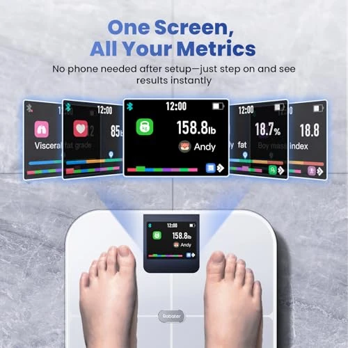 Smart Scale with Large Color Display — Smart Scale, Rabater