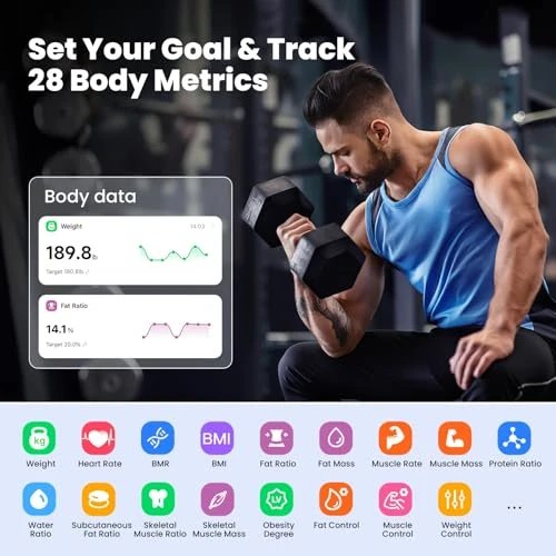 Smart Scale with Large Color Display — Smart Scale, Rabater