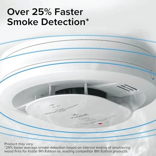 Smart Smoke and Carbon Monoxide Detector — Radon Detector, Kidde