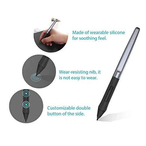 Battery-Free Stylus — Drawing Tablet, Huion