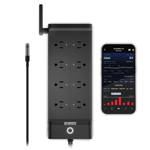 Environment Controller Smart WiFi Power Strip — Smart Thermostat, AC Infinity