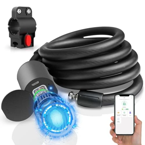 Fingerprint Bike Lock Cable — Smart Lock, Eseesmart