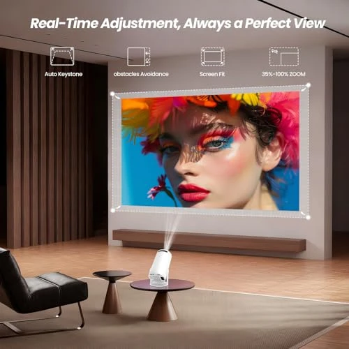 Mini Projector with WiFi and Bluetooth — Smart Projector, TryLand