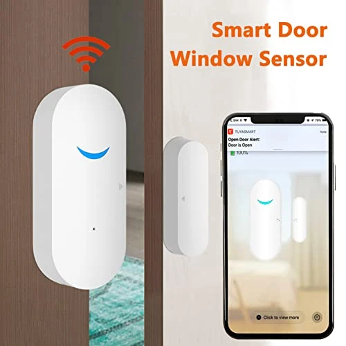 Smart Door Sensor Alarm Wireless — Motion Sensor, Molczov