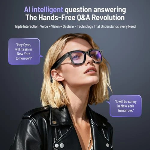 Smart Glasses with Camera, Translation, and AI Assistant — Smart Glasses, Demabon