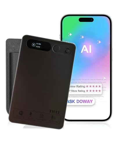 Voice Recorder with AI Transcription and Summarization — Translator Device, THTE