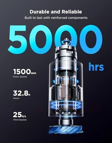 Black Tower Fan — Smart Fan, GoveeLife