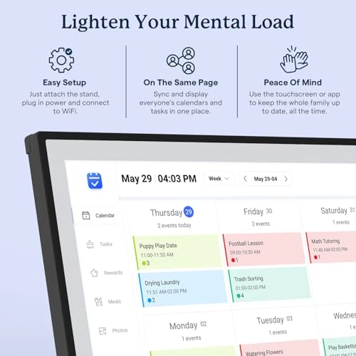 Digital Calendar with Touch Screen, YPI