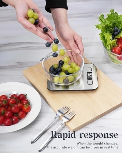 Digital Kitchen Scale with LCD Display and Tare Function — Kitchen Gadgets, Tcsxady