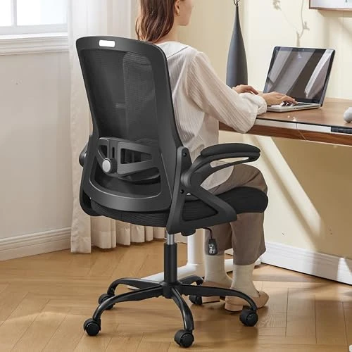 Ergonomic Office Chair with Adjustable Lumbar Support and Breathable Mesh — Smart Chairs, Nexthro