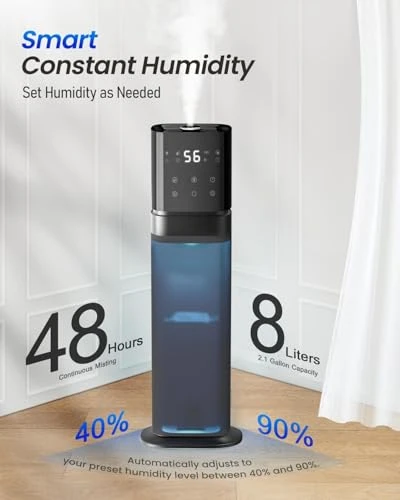 Smart Cool Mist Humidifier with Extended Tube — Humidifier, AILINKE