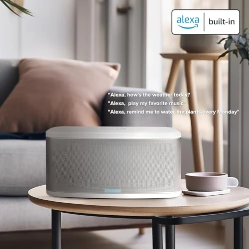 Upgraded Stadium Wi-Fi Bluetooth Smart Hi-Fi Speaker with Alexa Built-in — Smart Speaker, RIVA