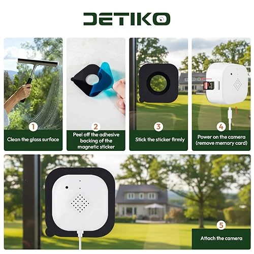 Window Security Camera — Security Camera, DETIKO