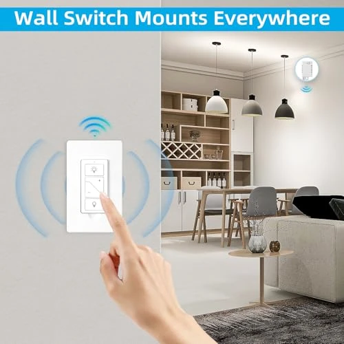 Wireless Dimmer Switch and Receiver Kit — Smart Switch, Sunmerit