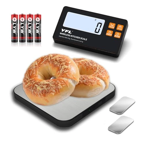 Wireless Kitchen Scale with Detachable Remote Display — Kitchen Gadgets, YFL